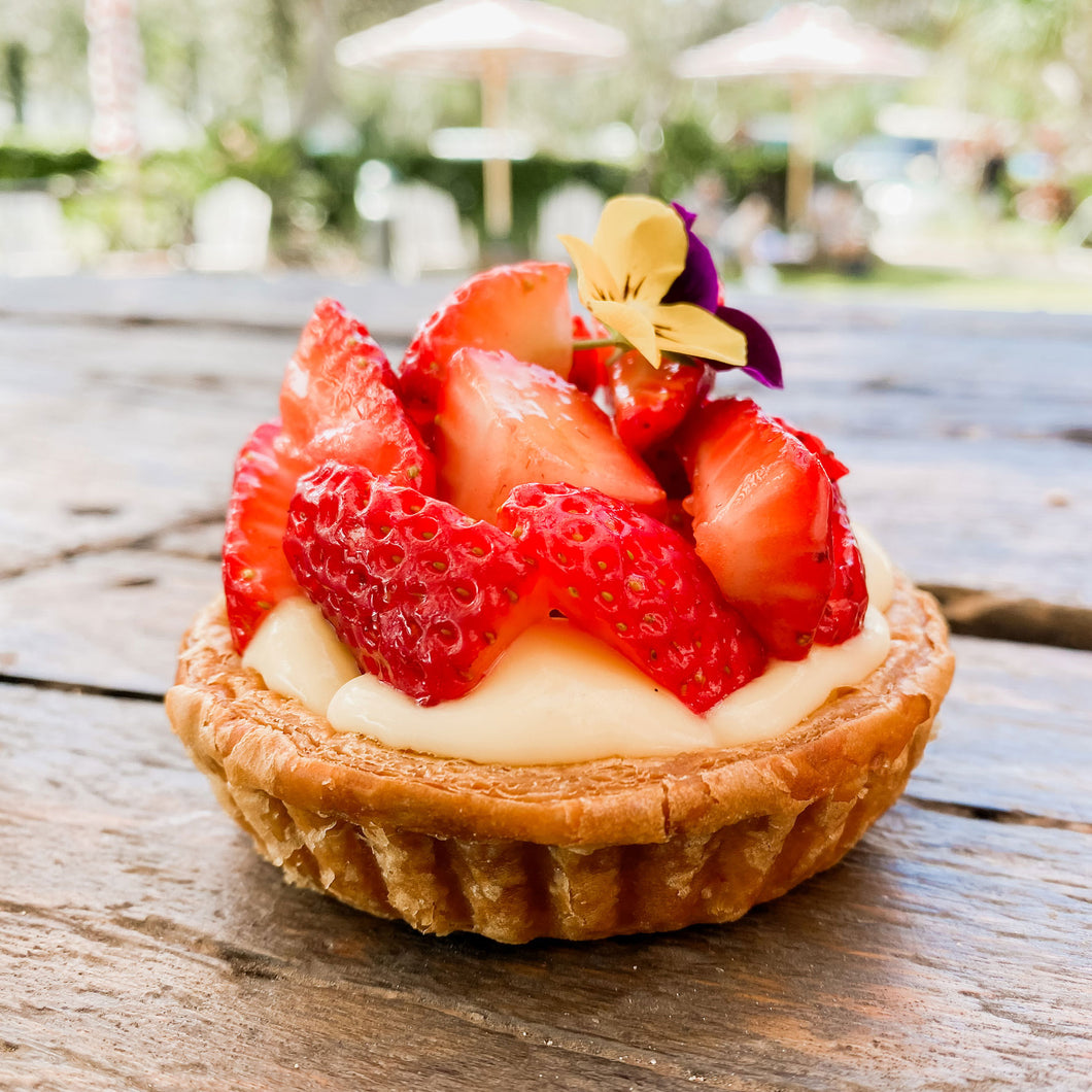 Strawberry Puff Tart